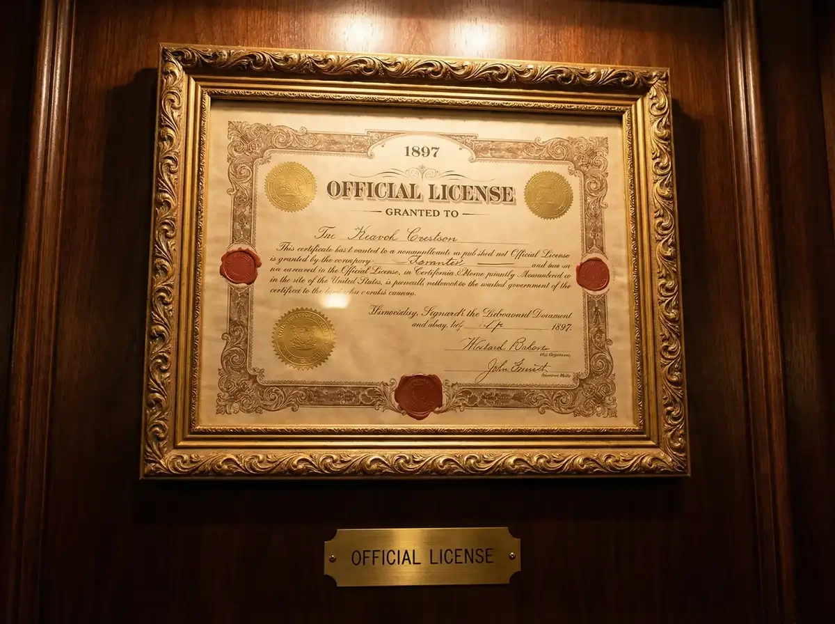 英国博彩委员会官方授权牌照证书